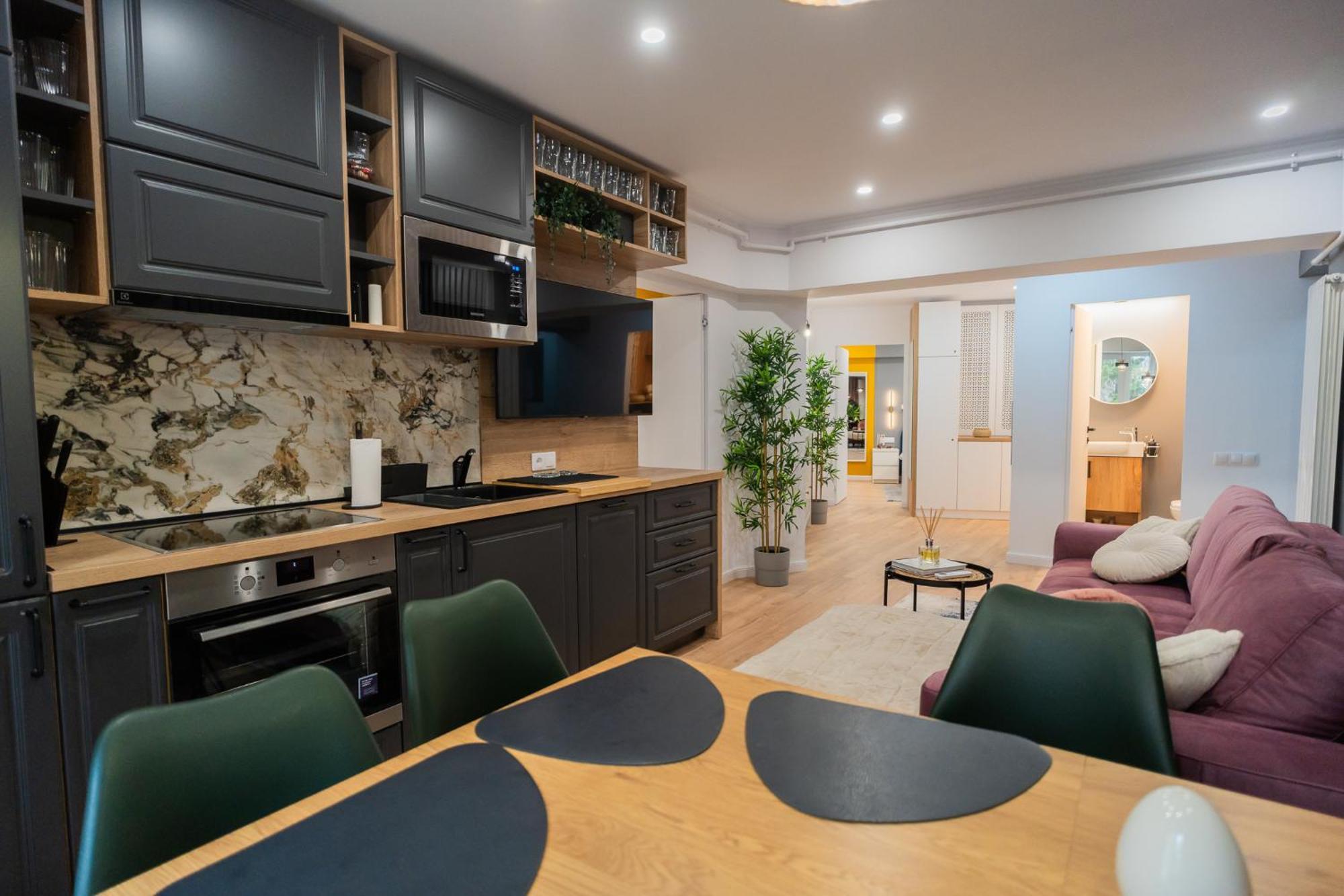 Urban Pearl - Old Town - Unique 4Br/3Ba Apartment Bucharest Luaran gambar